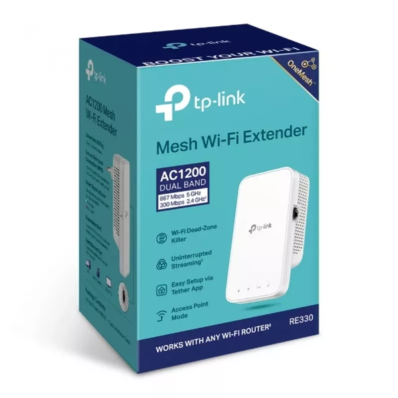 TP-Link RE335 Tinklo kartotuvas 867 Mbit/s Baltas