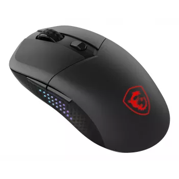 MSI VERSA 300 ELITE WIRELESS pelė žaidimams, dešinei rankai, RF belaidis + Bluetooth + USB Type-C, optinė, 26000 DPI