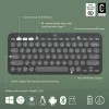 LOGITECH Pebble 2 Combo Tonal Graphite Qwerty US belaidė klaviatūra ir pelė