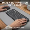 LOGITECH Pebble 2 Combo Tonal Graphite Qwerty US belaidė klaviatūra ir pelė