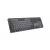 LOGITECH MX Mechanical belaidė apšviesta klaviatūra Graphite US International Qwerty Tactile Quiet