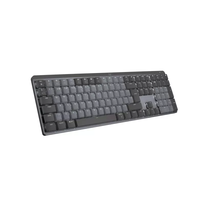 LOGITECH MX Mechanical belaidė apšviesta klaviatūra Graphite US International Qwerty Tactile Quiet