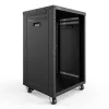 DIGITUS 16U AVS stovas 780x507x460mm srieginės tvirtinimo angos ratukai juodas