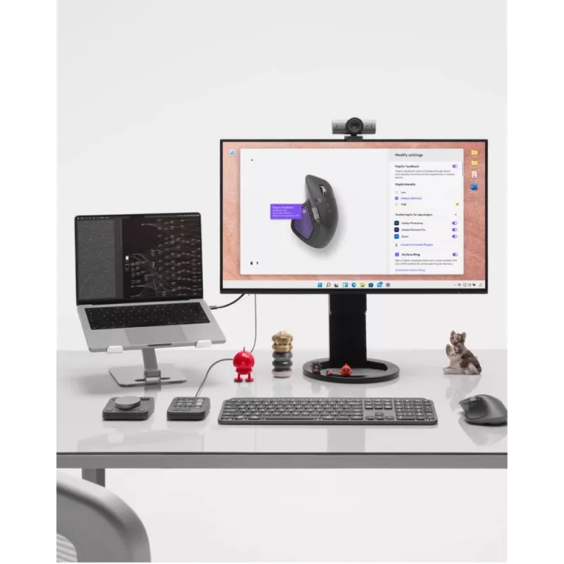 LOGITECH Mx Master 4 – Belaidė pelė – Graphite