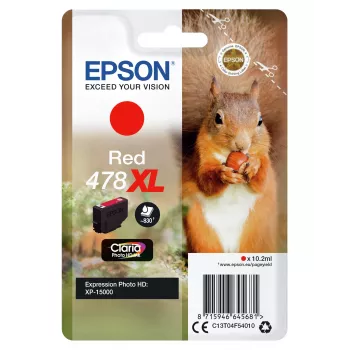 Epson Squirrel Singlepack Red 478XL Claria Photo HD rašalinė kasetė