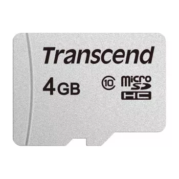 TRANSCEND Micro SDHC 300S 4GB UHS-I U1 be adapterio