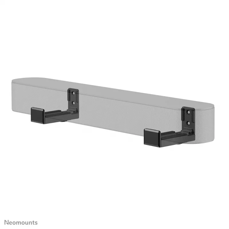 Neomounts AWL29-550BL1 laikiklis videobarui / soundbarui ant sienos – universalus, iki 15 kg