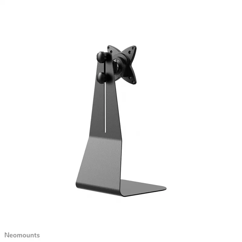 Neomounts FPMA-D850BLACK monitorio stovas 10-27 colių, laisvai pastatomas, 10 kg, 100 x 100 mm, juodas