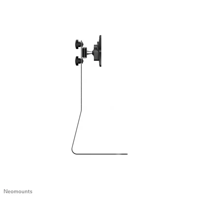Neomounts FPMA-D850BLACK monitorio stovas 10-27 colių, laisvai pastatomas, 10 kg, 100 x 100 mm, juodas