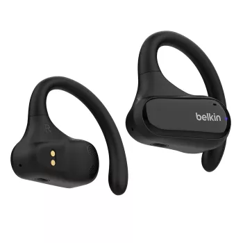 BELKIN Soundform ClearFit belaidės ausinės – juodos