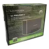 LC-POWER LC-35U3-RAID-2, Išorinis 2x 3,5 inch standžiųjų diskų korpusas su RAID, aliuminis, juodas