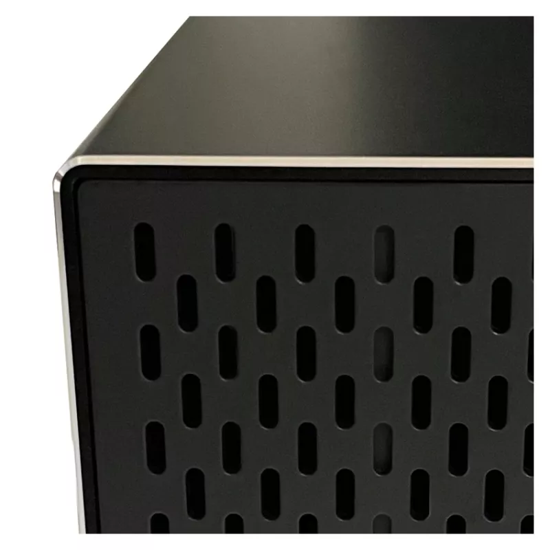 LC-POWER LC-35U3-RAID-2, Išorinis 2x 3,5 inch standžiųjų diskų korpusas su RAID, aliuminis, juodas