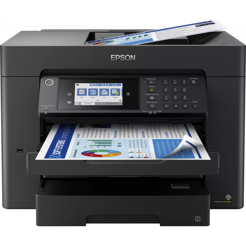 Epson WorkForce Pro WF-7840DTWF rašalinis daugiafunkcis įrenginys A3 4800 x 2400 DPI Wi-Fi
