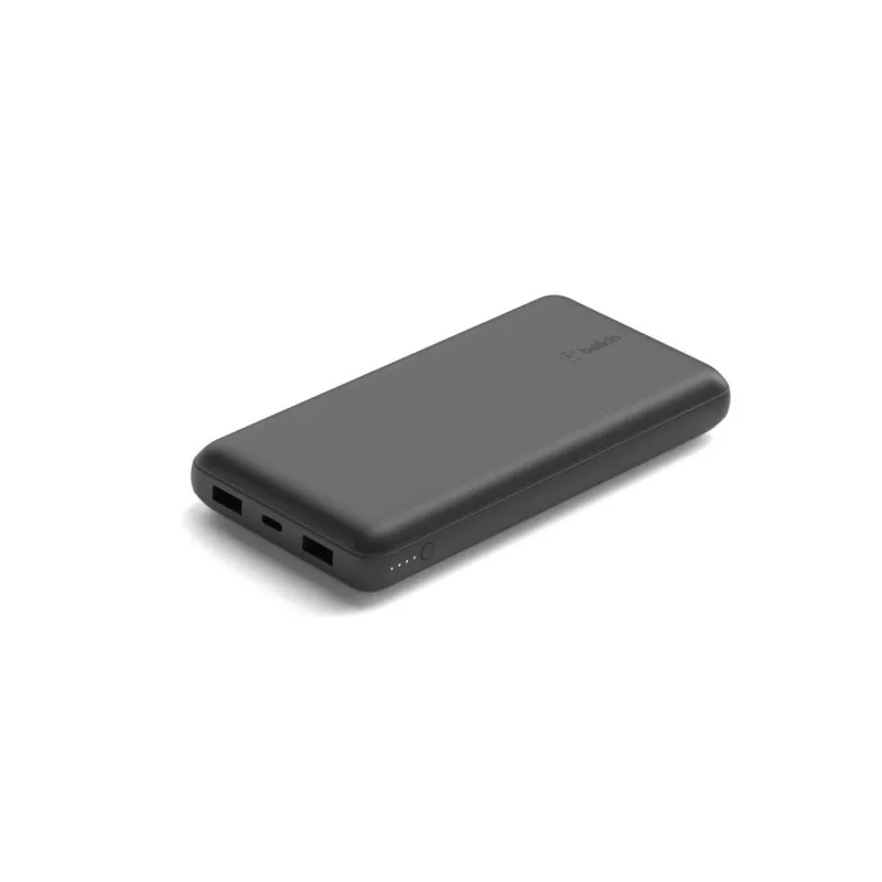 BELKIN 20k Power Bank USB-A ir C 15W Juoda