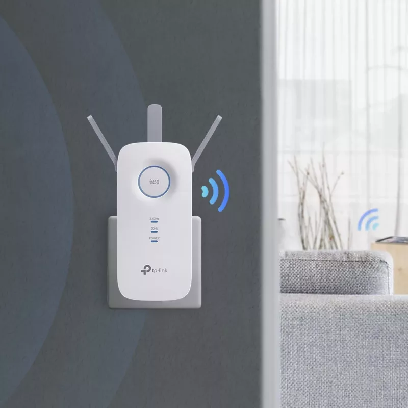 TP-Link RE450 belaidžio tinklo stiprintuvas, AC1750, Gigabit, baltas