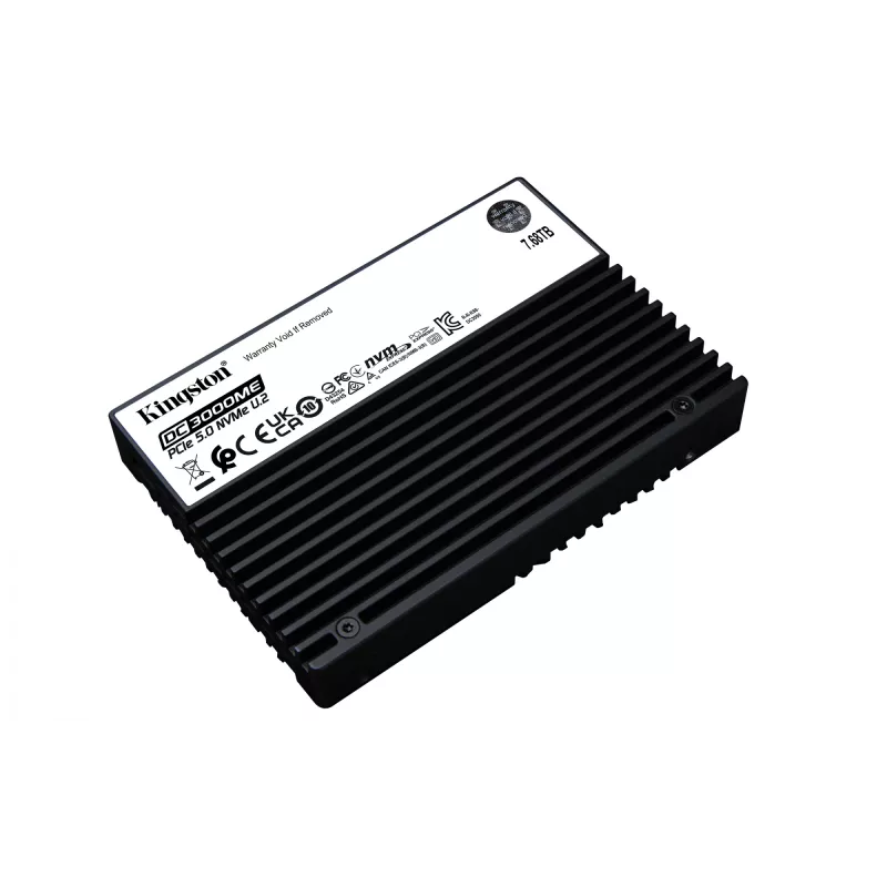 Kingston Technology DC3000ME 7.68TB U.2 PCIe 5.0 NVMe TCG Opal Enterprise SSD