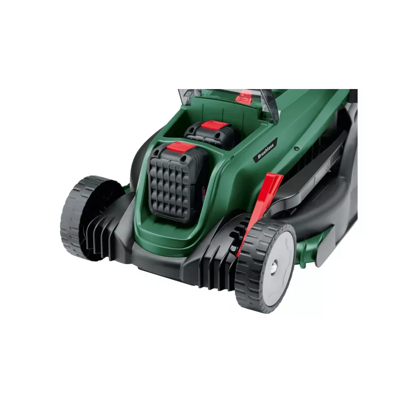 Bosch 37-550 baterijinis vejapjovė užvedama pėsčiomis, juoda, žalia