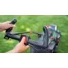 Bosch 37-550 baterijinis vejapjovė užvedama pėsčiomis, juoda, žalia