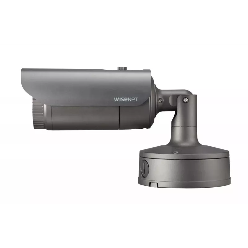 Hanwha Vision WiseNet X XNO-6080R lauko IP kamera cilindriniu korpusu, 2 MP, 2,8-12 mm, diena/naktis, atspari vandalizmui, pilkos spalvos