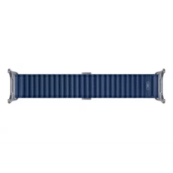 Samsung Trail Band Galaxy Watch Ultra dirželis, mėlynas, titano/nailono/nerūdijančio plieno