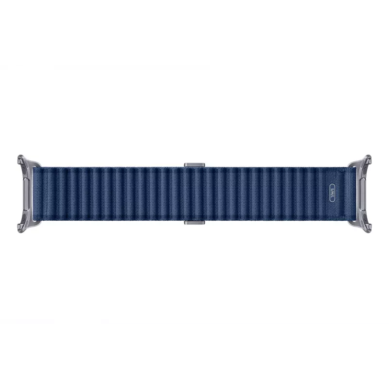 Samsung Trail Band Galaxy Watch Ultra dirželis, mėlynas, titano/nailono/nerūdijančio plieno