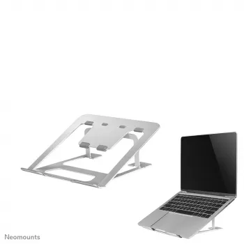 Neomounts NSLS085SILVER nešiojamojo kompiuterio stovas 10–17 colių – sulankstomas – kompaktiškas – universalus