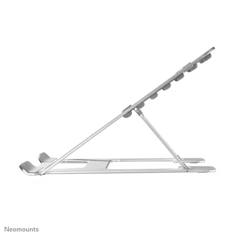 Neomounts NSLS085SILVER nešiojamojo kompiuterio stovas 10–17 colių – sulankstomas – kompaktiškas – universalus