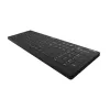 Contour Design Active Key Contour QuickClean medicininė klaviatūra su nuimamu dangteliu, pilno dydžio, belaidė, juoda, DE, C8112