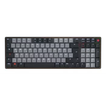 CHERRY KW 550 MX LP klaviatūra Home/Office USB + Bluetooth QWERTZ vokiška juoda