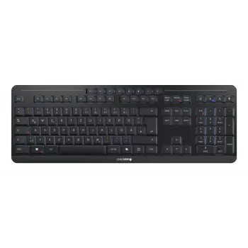 CHERRY Stream Ultimate klaviatūra Home/Office USB + RF Wireless + Bluetooth QWERTZ vokiška Juoda