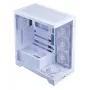XPG INVADER X BTF MID-TOWER-CASE White, Midi bokštas, PC, Baltas, ATX, micro ATX, Mini-ATX, SPCC, Grūdintas stiklas, 17.5 cm