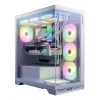 XPG INVADER X BTF MID-TOWER-CASE White, Midi bokštas, PC, Baltas, ATX, micro ATX, Mini-ATX, SPCC, Grūdintas stiklas, 17.5 cm