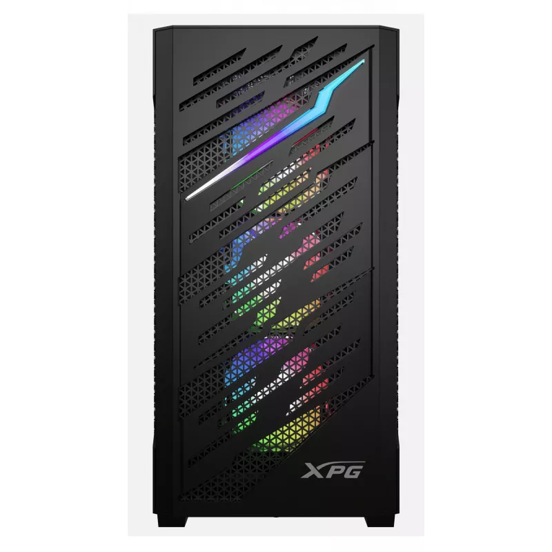 XPG STARKER AIR BTF Mid-Tower Black – Midi korpusas, ATX, EATX, micro ATX, Mini-ITX, SPCC, grūdintas stiklas, žaidimams