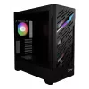 XPG STARKER AIR BTF Mid-Tower Black – Midi korpusas, ATX, EATX, micro ATX, Mini-ITX, SPCC, grūdintas stiklas, žaidimams