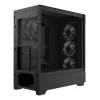 XPG STARKER AIR BTF Mid-Tower Black – Midi korpusas, ATX, EATX, micro ATX, Mini-ITX, SPCC, grūdintas stiklas, žaidimams
