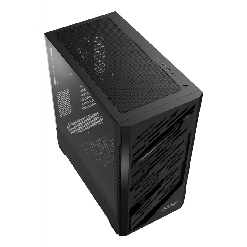 XPG STARKER AIR BTF Mid-Tower Black – Midi korpusas, ATX, EATX, micro ATX, Mini-ITX, SPCC, grūdintas stiklas, žaidimams