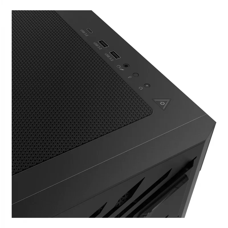 XPG STARKER AIR BTF Mid-Tower Black – Midi korpusas, ATX, EATX, micro ATX, Mini-ITX, SPCC, grūdintas stiklas, žaidimams