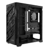 XPG STARKER AIR BTF Mid-Tower Black – Midi korpusas, ATX, EATX, micro ATX, Mini-ITX, SPCC, grūdintas stiklas, žaidimams