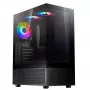 XPG INVADER X MINI kompaktiškas Mid-Tower korpusas, juodas