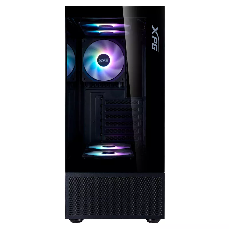 XPG INVADER X MINI kompaktiškas Mid-Tower korpusas, juodas