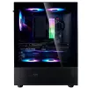 XPG INVADER X MINI kompaktiškas Mid-Tower korpusas, juodas