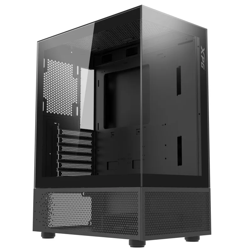 XPG INVADER X MINI kompaktiškas Mid-Tower korpusas, juodas
