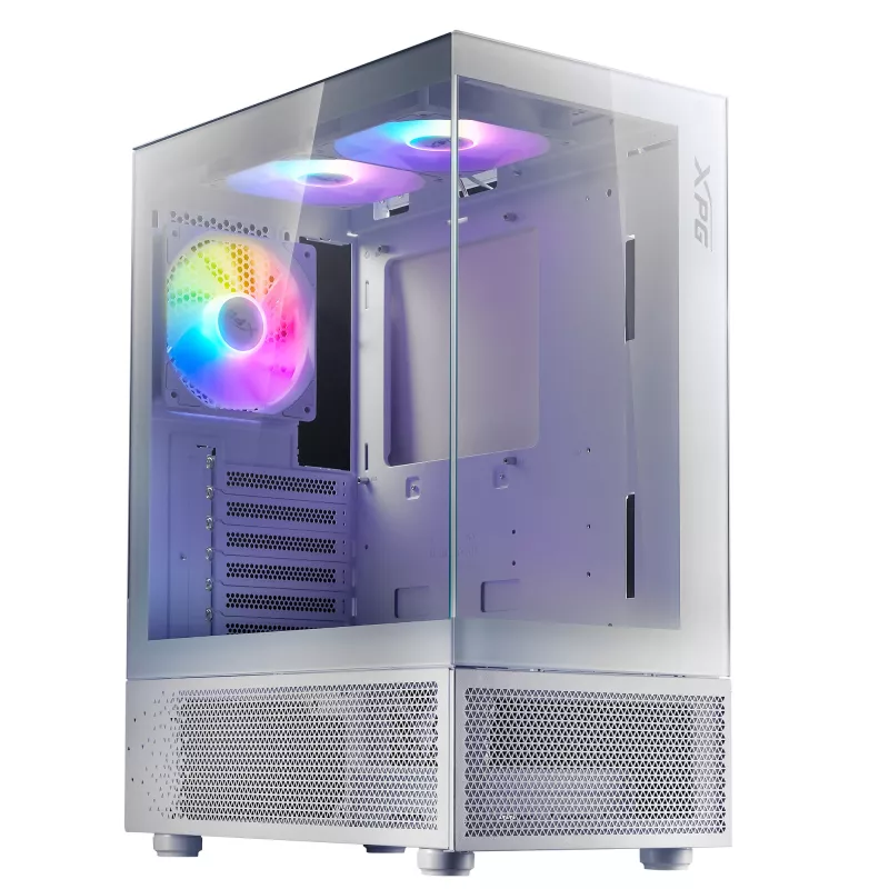 XPG INVADER X MINI KOMPAKTUS MID-TOWER KORPUSAS Baltas