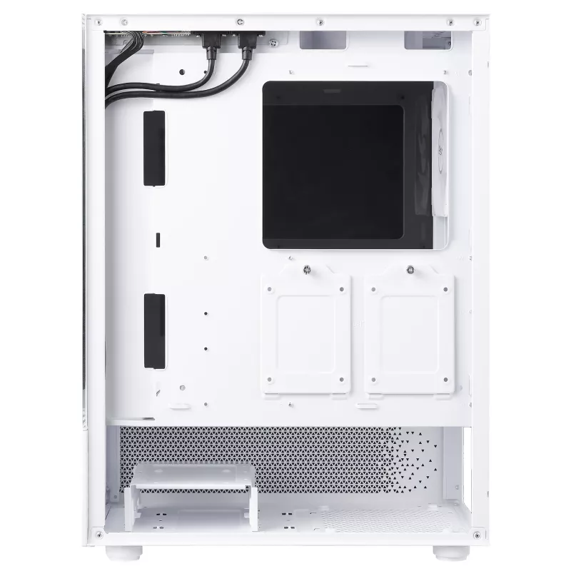 XPG INVADER X MINI KOMPAKTUS MID-TOWER KORPUSAS Baltas