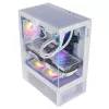 XPG INVADER X MINI KOMPAKTUS MID-TOWER KORPUSAS Baltas