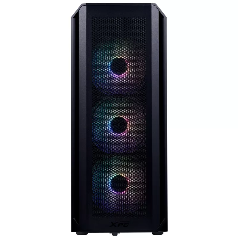XPG VALOR AIR PLUS vidutinis bokštinis korpusas, juodas