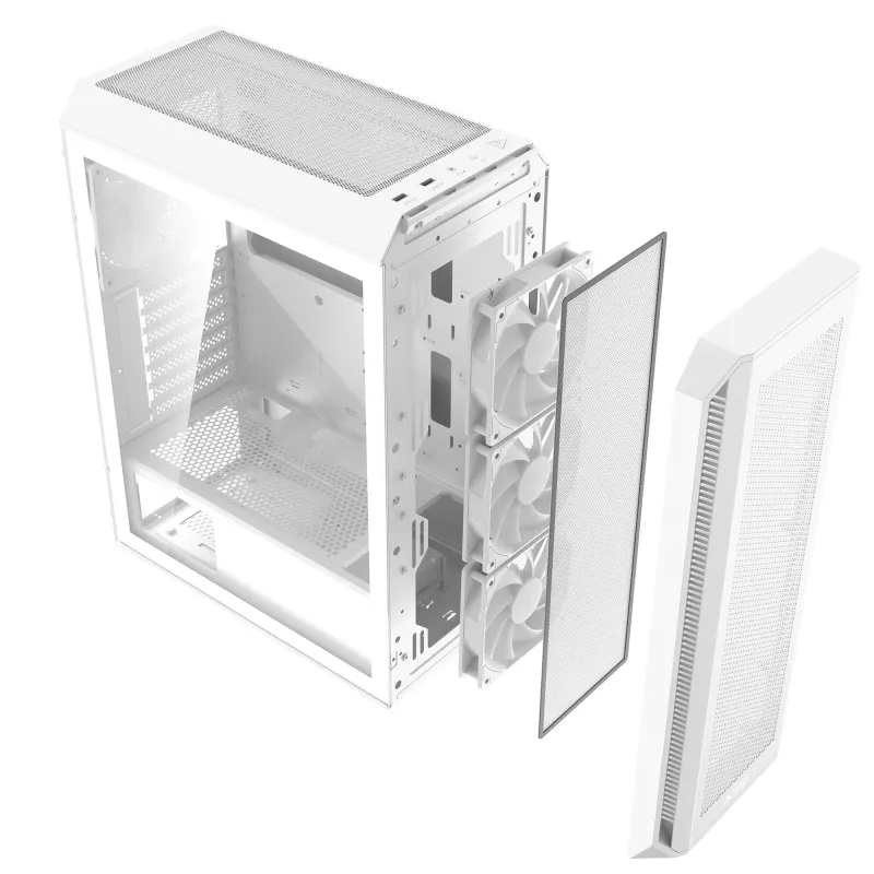 XPG VALOR AIR PLUS MID-TOWER korpusas baltas
