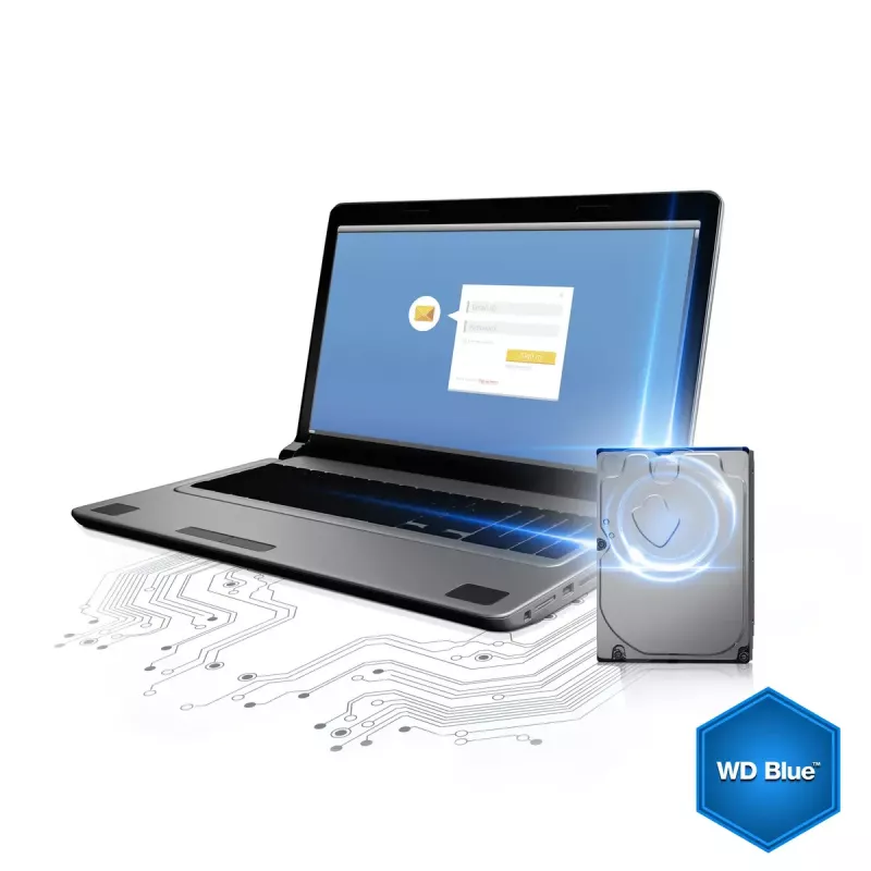 WESTERN DIGITAL Kietasis diskas - Wd Blue WD5000AZLX - 500GB - SATA 3,5 colio - 7200 aps/min - 32 MB buferis