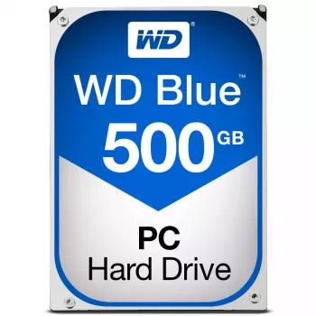 WESTERN DIGITAL Kietasis diskas - Wd Blue WD5000AZLX - 500GB - SATA 3,5 colio - 7200 aps/min - 32 MB buferis