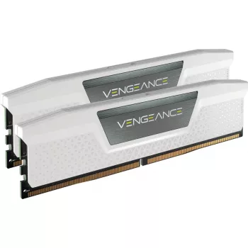 CORSAIR VENGEANCE 32GB (2x16GB) DDR5 5200MHz CL40 atminties rinkinys - balta
